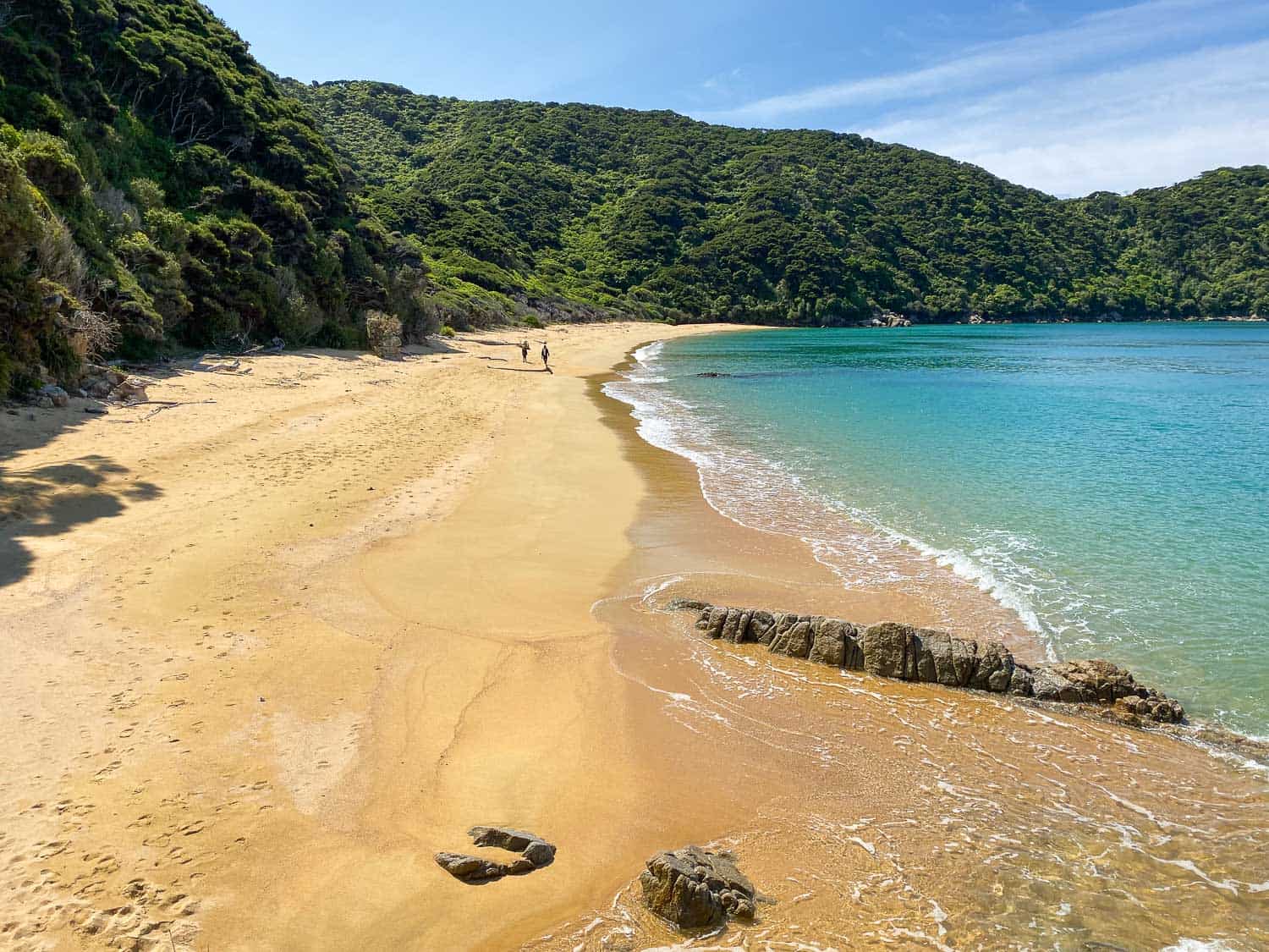 Golden beaches of Abel Tasman National Park