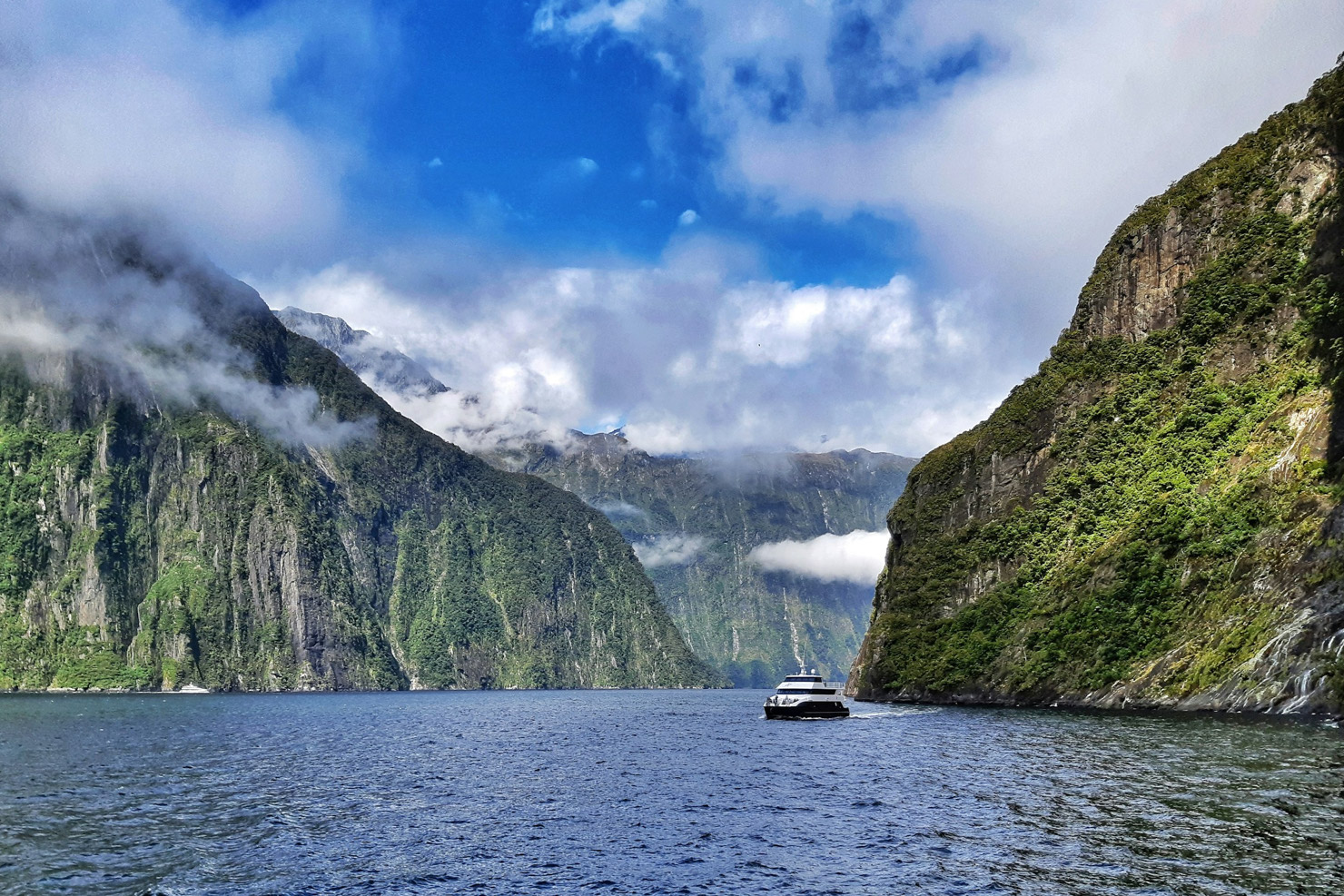 Mitre Peak and Milford Sound